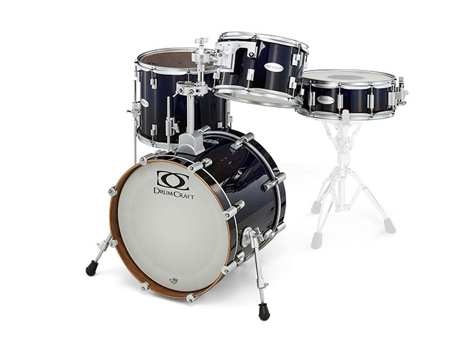 DrumCraft Series 6 Limited Jazz Black To Vivid Blue